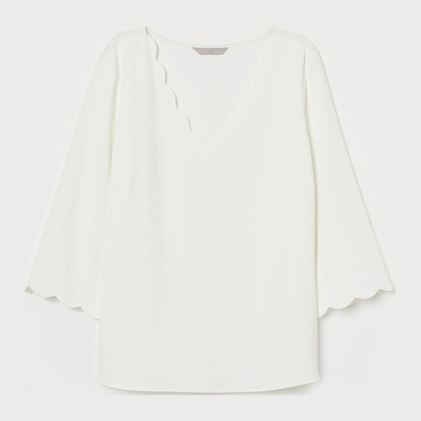 

Блузка H&M 8354171-ACTS 40 Белая