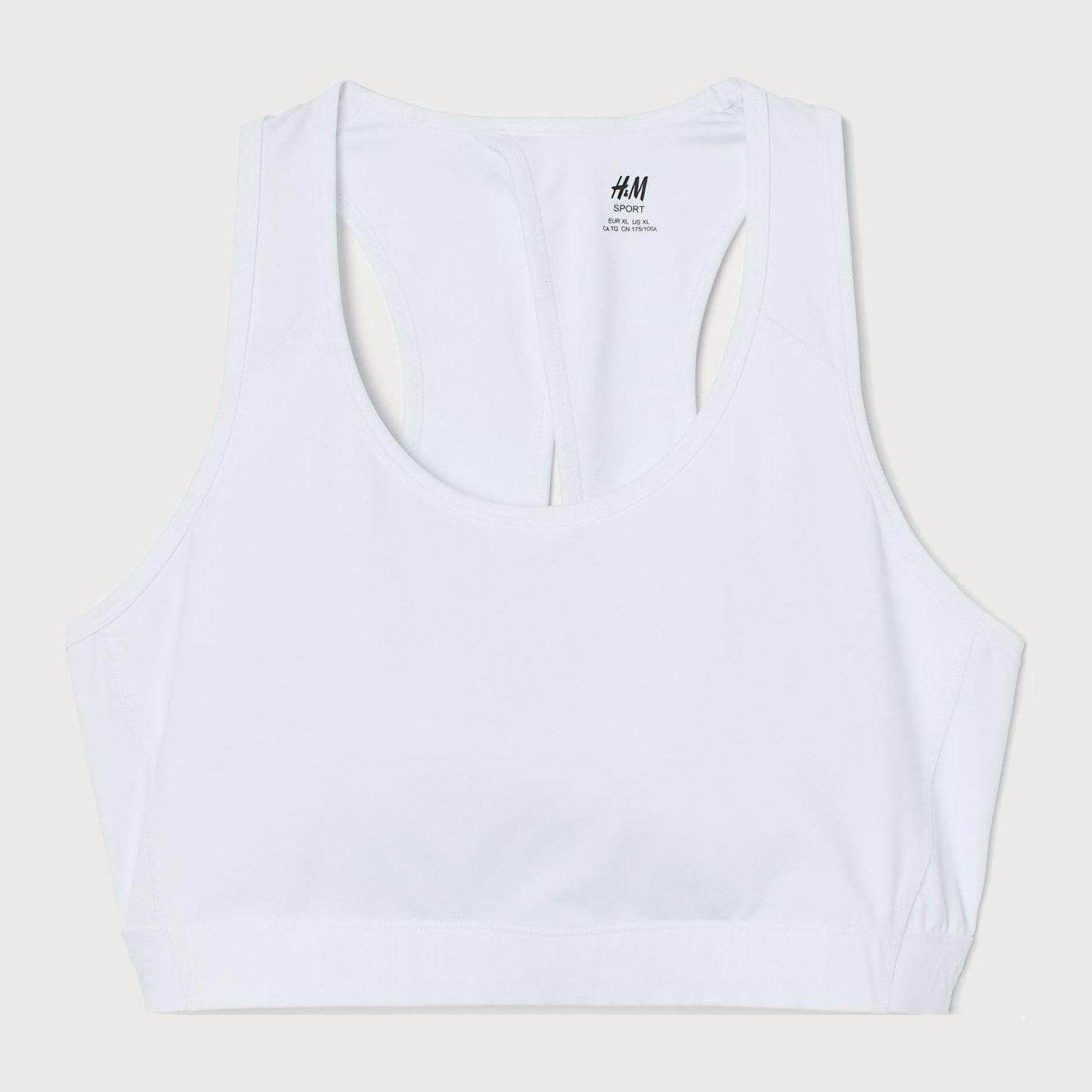

Спортивный топ H&M 8153101-ACTS 2XL Белый (DD3000003577261_LD2000000787718)