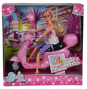 

Кукла с аксессуарами "Steffi Love Scooter. Hello Kitty. Прогулка на скутере" - Steffi Love Simba (20-941295)