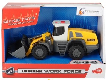 

Рабочая техника "Liebherr", погрузчик L586 - Dickie Toys (20-518319)