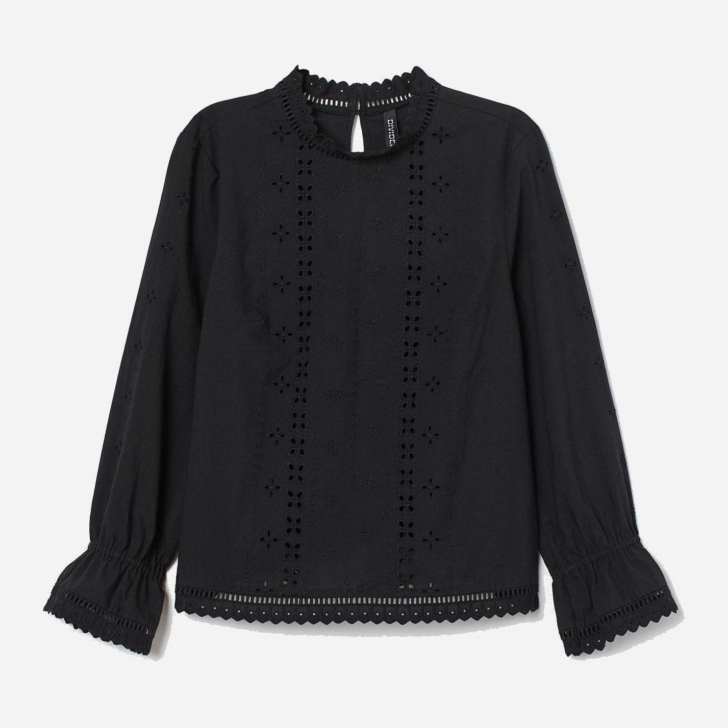 

Блузка H&M 7462839-AAAD 40 Черная
