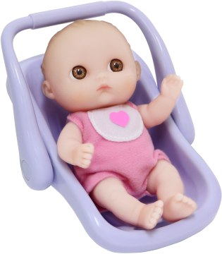 

Пупс-малыш с автокреслом, 13 см - JC Toys (20-542857)