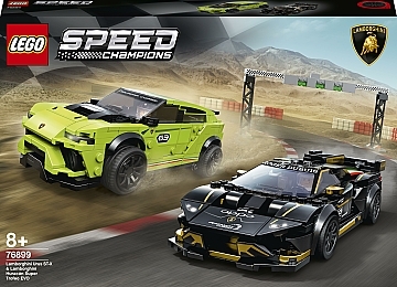 

Конструктор "Lamborghini Urus ST-X & Lamborghini Huracn Super Trofeo EVO", 76899 - LEGO Speed Champions (20-820658)