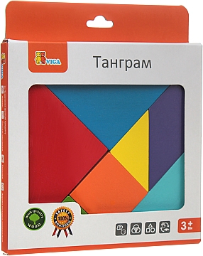 

Набор для обучения "Танграм" - Viga Toys (20-866383)