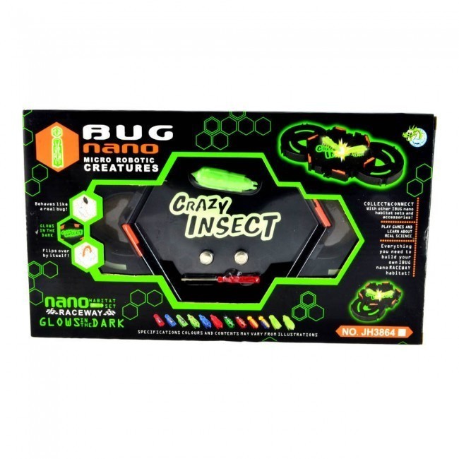 

Игровой набор Dragon Toyz Bug Nano Crazy Insect трек-лабиринт и наножук (JH3864)