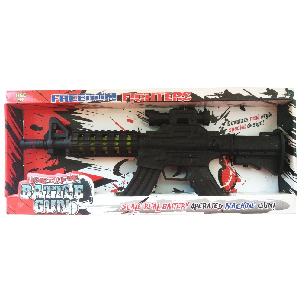 

Игрушечная винтовка HLB M4A1 Freedom Fighters свет и звук (126025-MP)