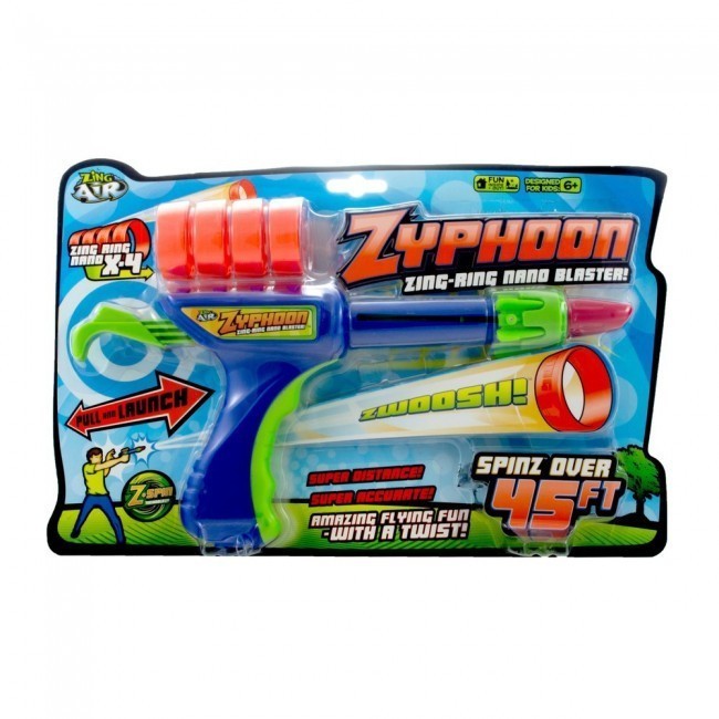 

Бластер Britz Zing-Ring Nano Blaster Zyphoon с 4 кольцами (Zing-2)