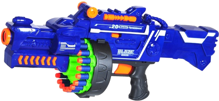 

Игрушечный пулемет Zecong Toys 7050 стреляющий мягкими пулями (6910010070501)