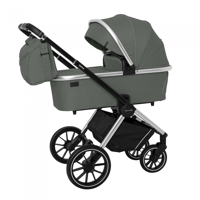 

Коляска универсальная CARRELLO Optima CRL-6504 (3in1) Nordic Green в льне
