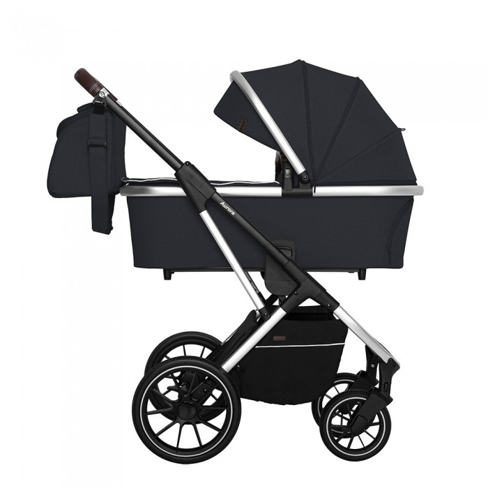 

Коляска универсальная CARRELLO Aurora CRL-6505 (2in1) Space Black +дождевик