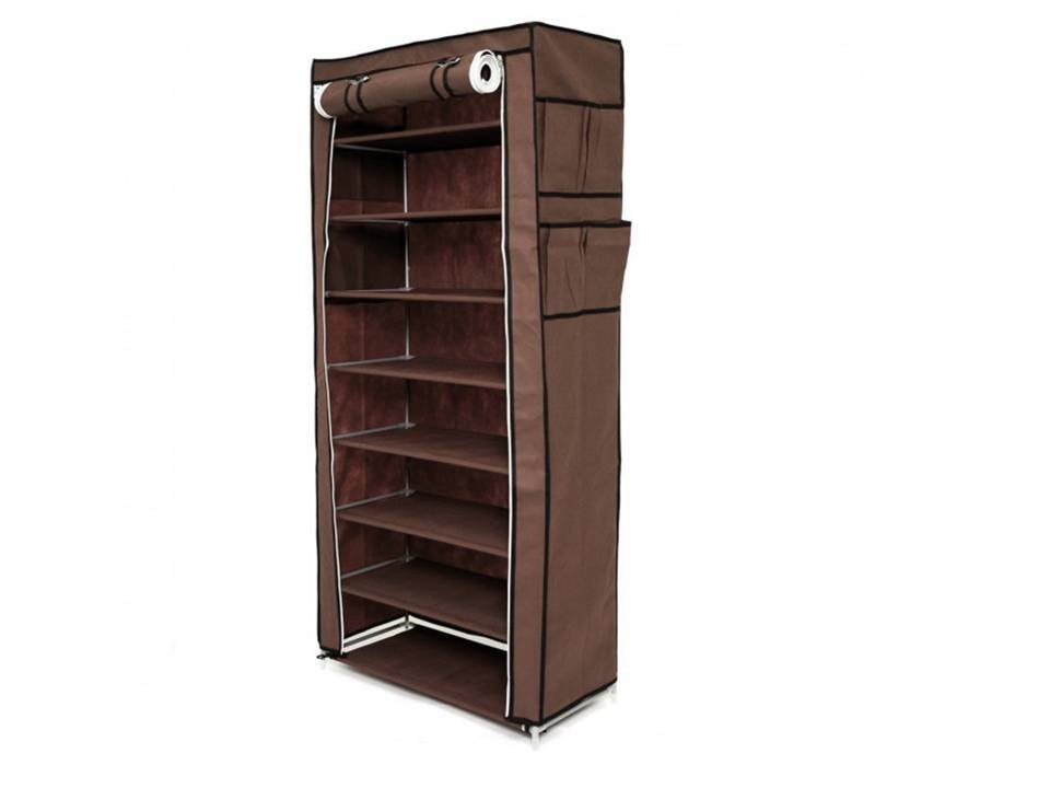 

​Тканевый разборный шкаф для хранения обуви Shoe Cabinet 9 layer 160X60Х30 (Код товара 12203019)