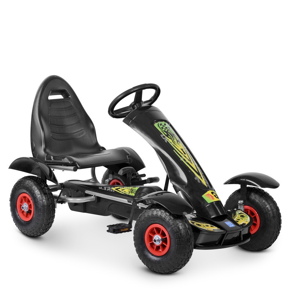 

Детский карт (веломобиль) М 1450-2 Bambi kart с большими колесами