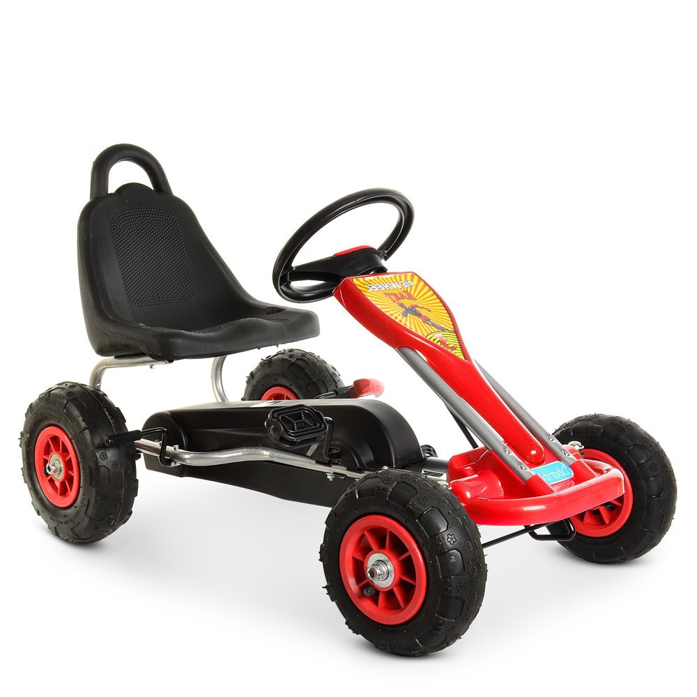 

Детский карт (веломобиль) М 1564-3 Bambi kart с большими колесами