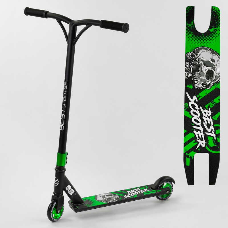 

Самокат трюковый Best Scooter (88311) колёса PU