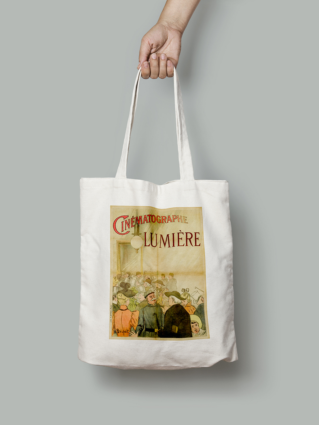 

Эко-сумка Artel «Синематограф братьев Люмьер» (1896), художник Анри Бриспо