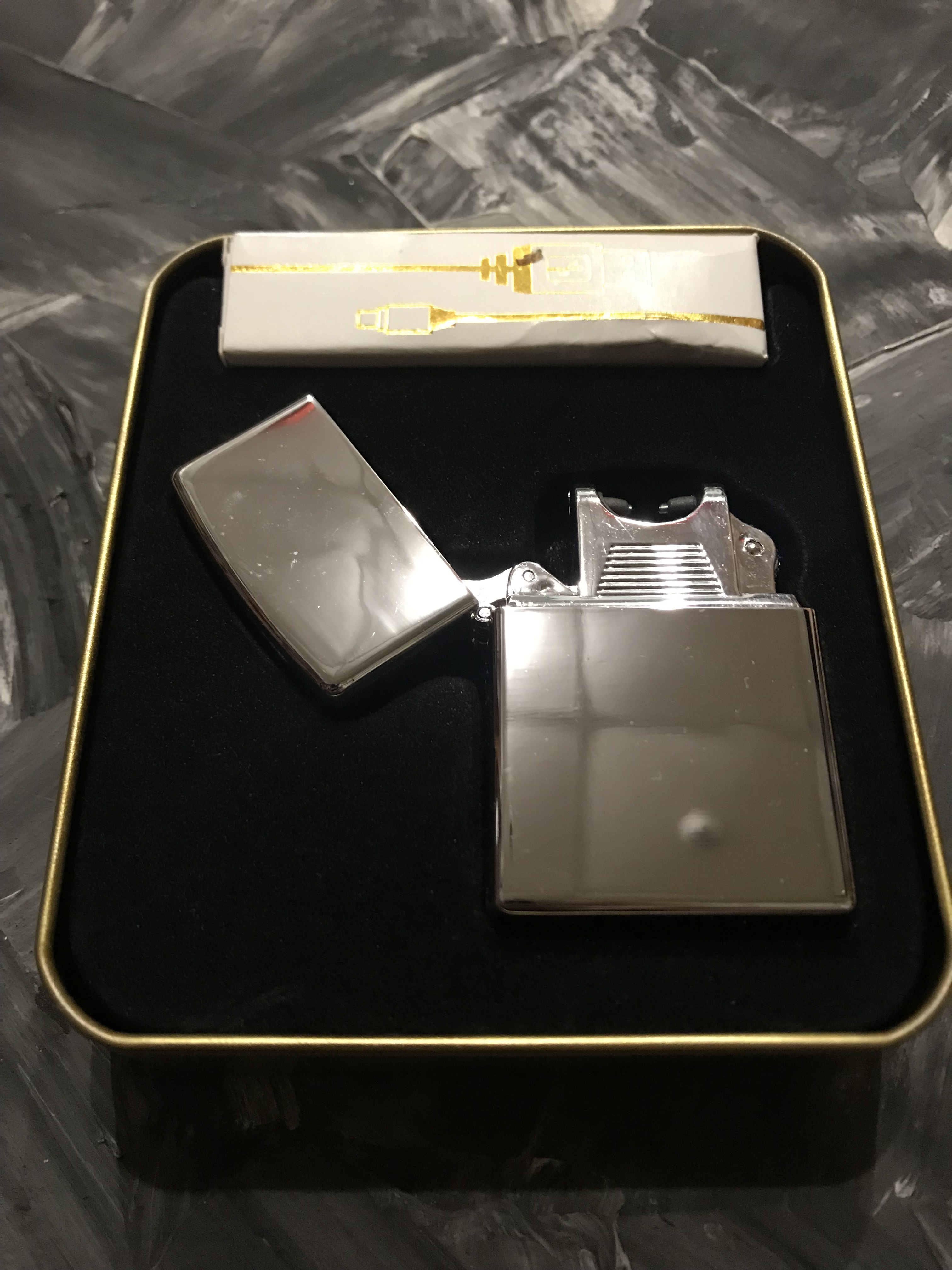 

Зажигалка Usb Подарочная Стальная