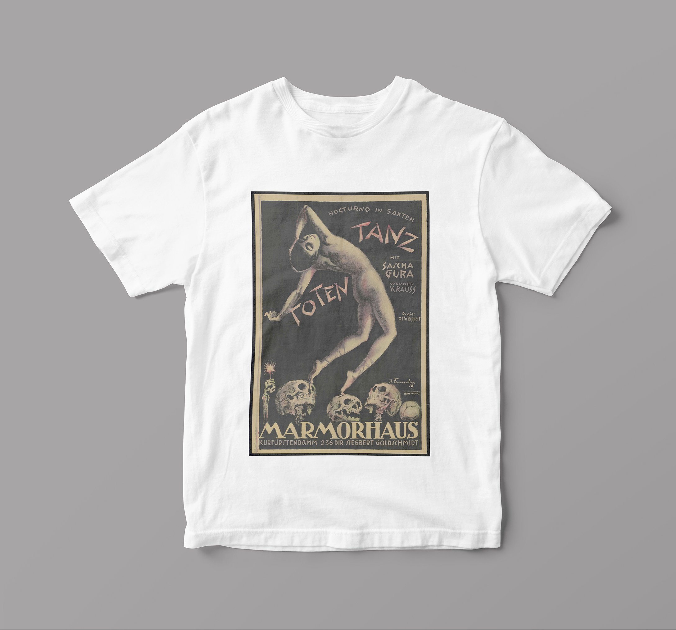 

Футболка Artel FWomen «Танец смерти», 1919. Режиссёр Отто Рипперт XS