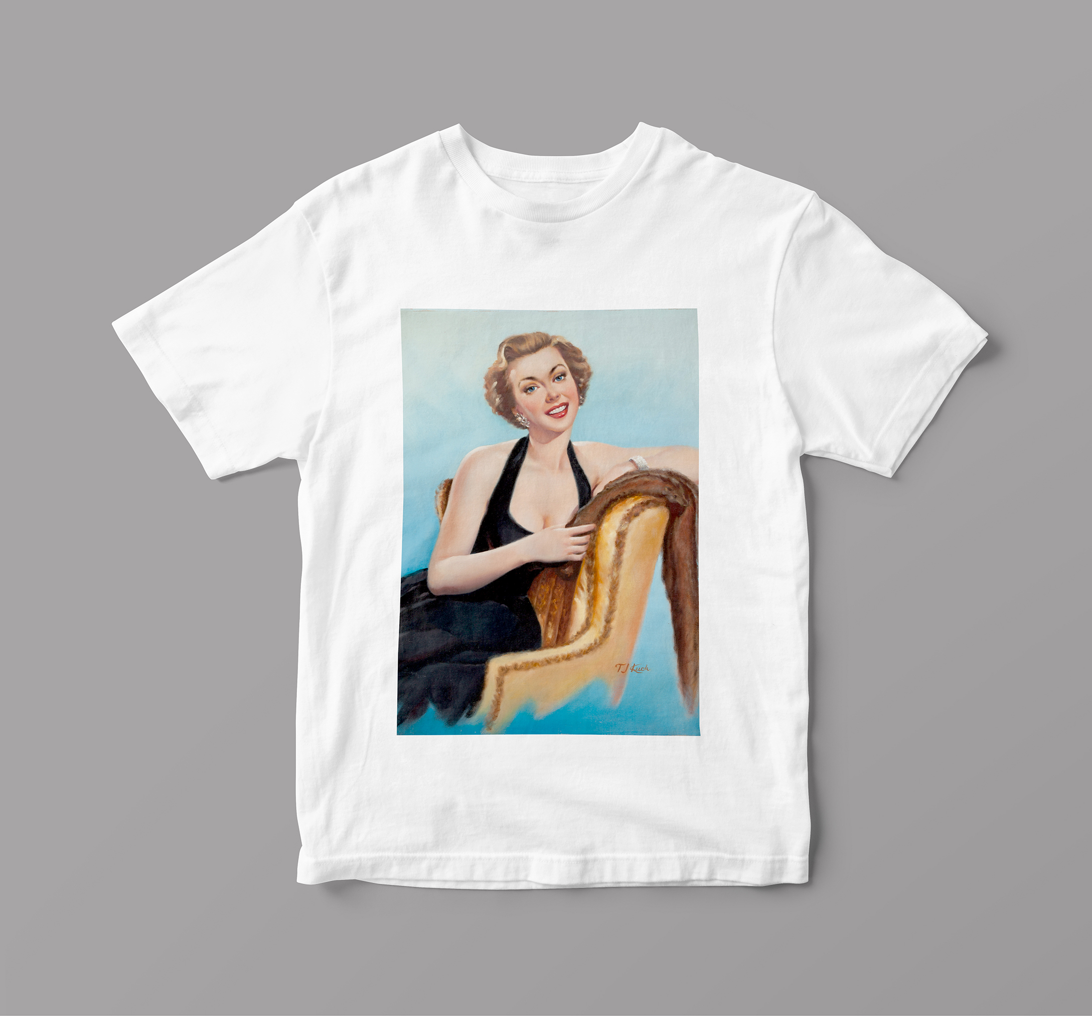 

Футболка Artel FWomen «Портрет аристократки T.J. Kuck» M