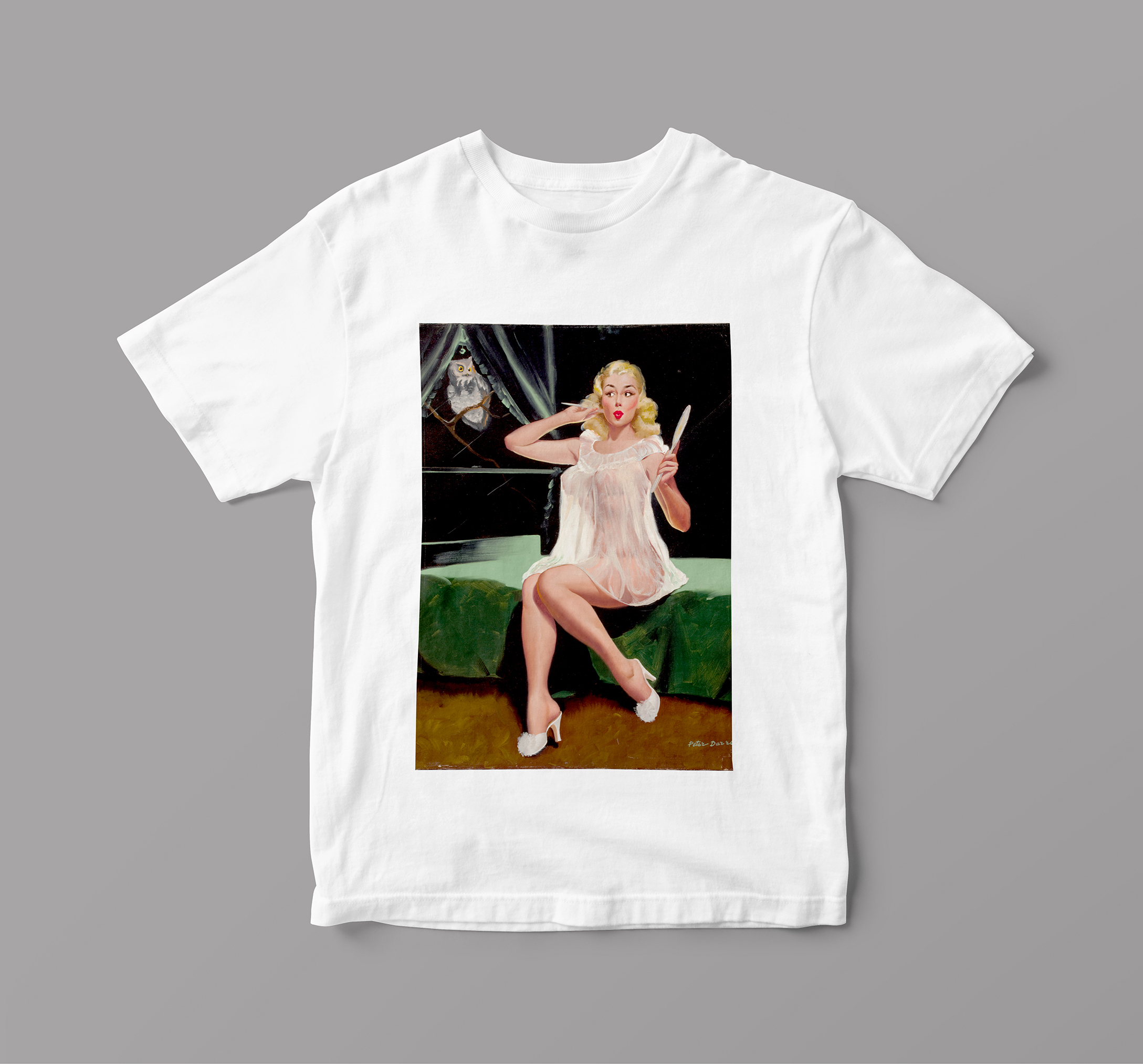 

Футболка Artel FWomen «Прозрачный пеньюар. Питер Дарро» L