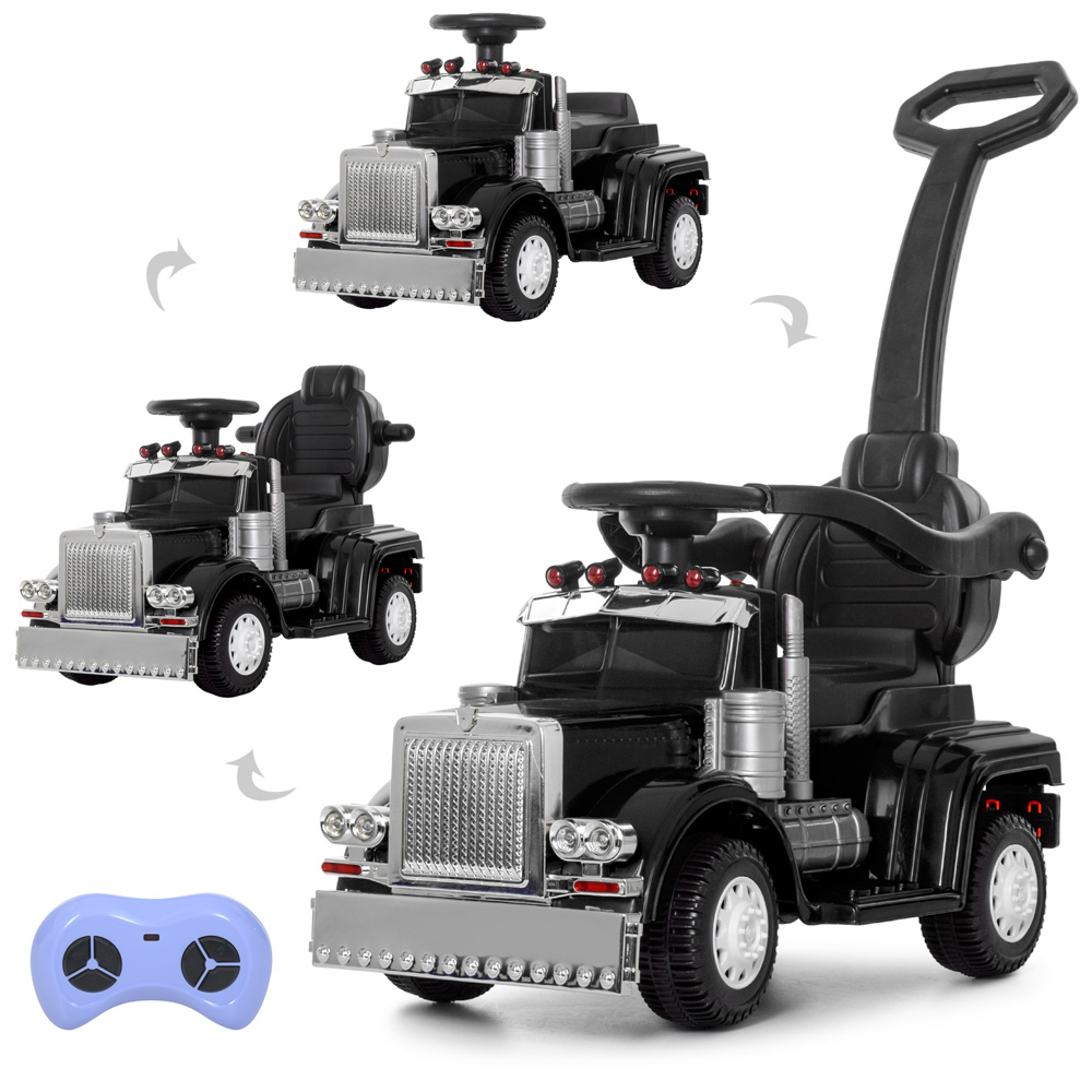 

Толокар-электромобиль Bambi M 4110R-2 Black (M 4110R)