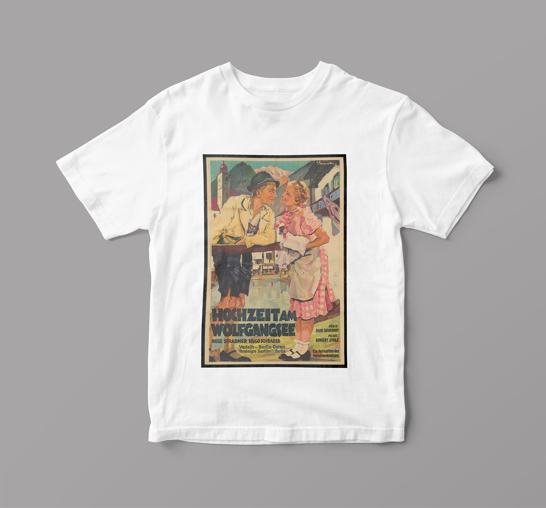 

Футболка Artel FMan «Торжество на Вольфгангзе», 1933. Режиссёр Ганс Берендт, художник Йозеф Феннекер L