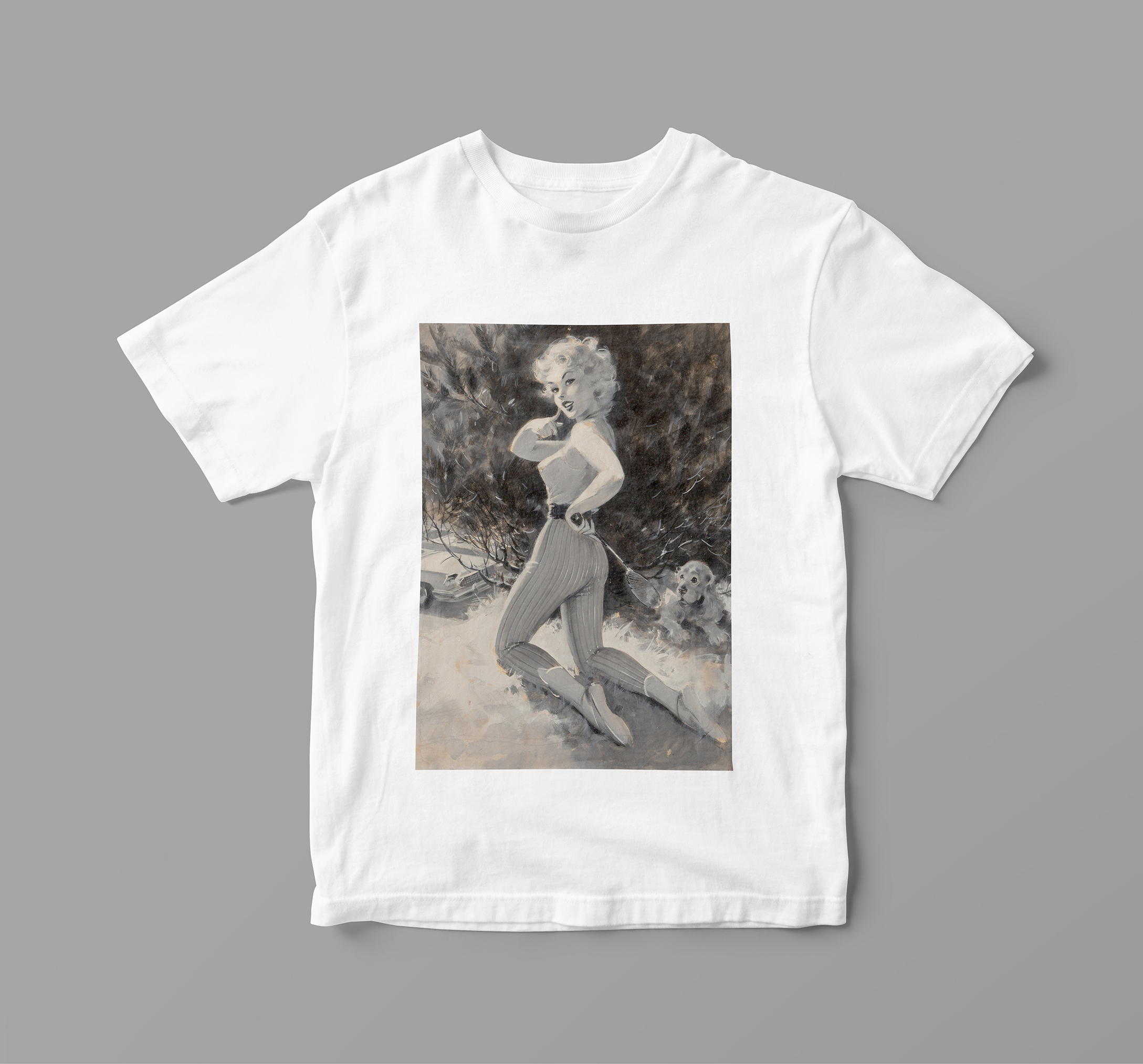 

Футболка Artel FMan «Девушка на отдыхе с бадминтоном» S