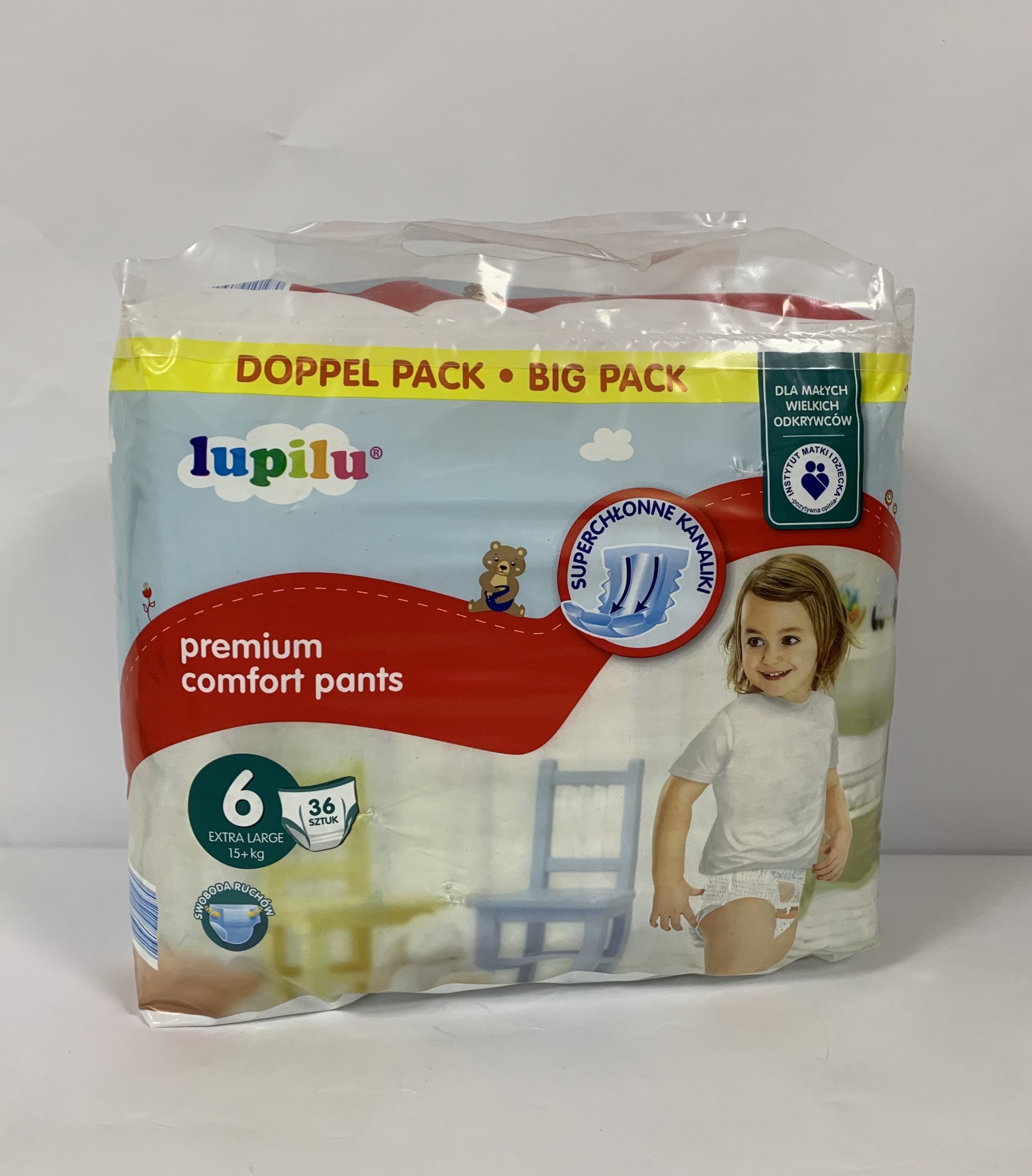 

Підгузки-трусики Lupilu premium comfort 6 розмір, 15+ кг, 36 шт.