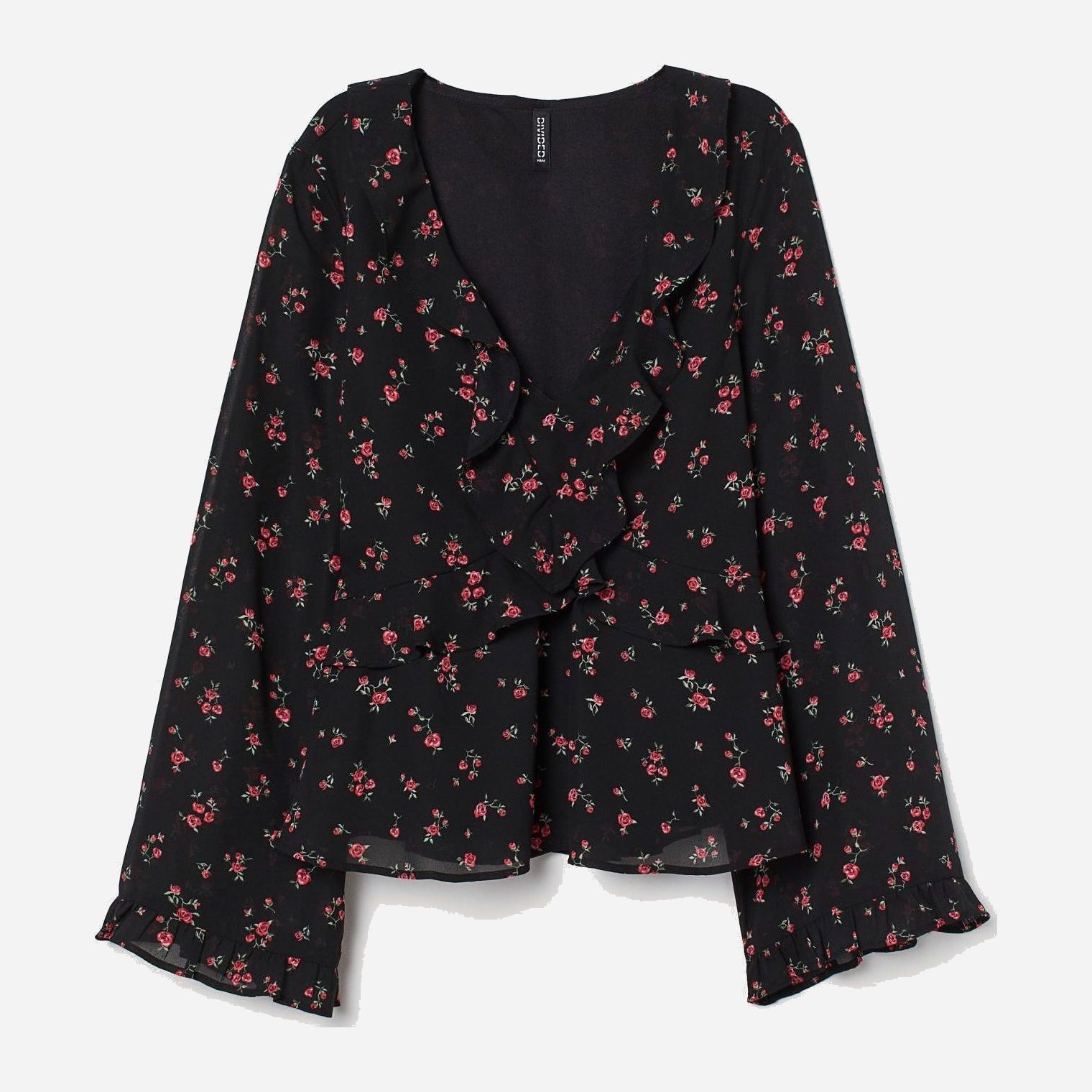 

Блузка H&M 1106-8242591  Черная, Блузка H&M 1106-8242591 36 Черная