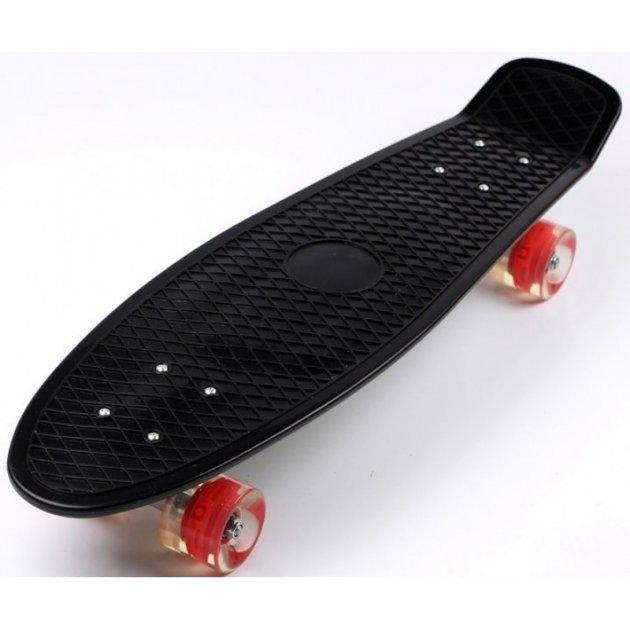 

Penny Board Black светящиеся колеса стильный пени борд черный пени борд с подсветкой колёс