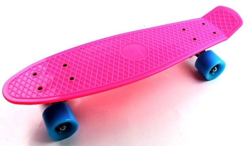 

Penny Board Малиновый цвет матовые колеса легкая дека яркий дизайн безопасный пени борд