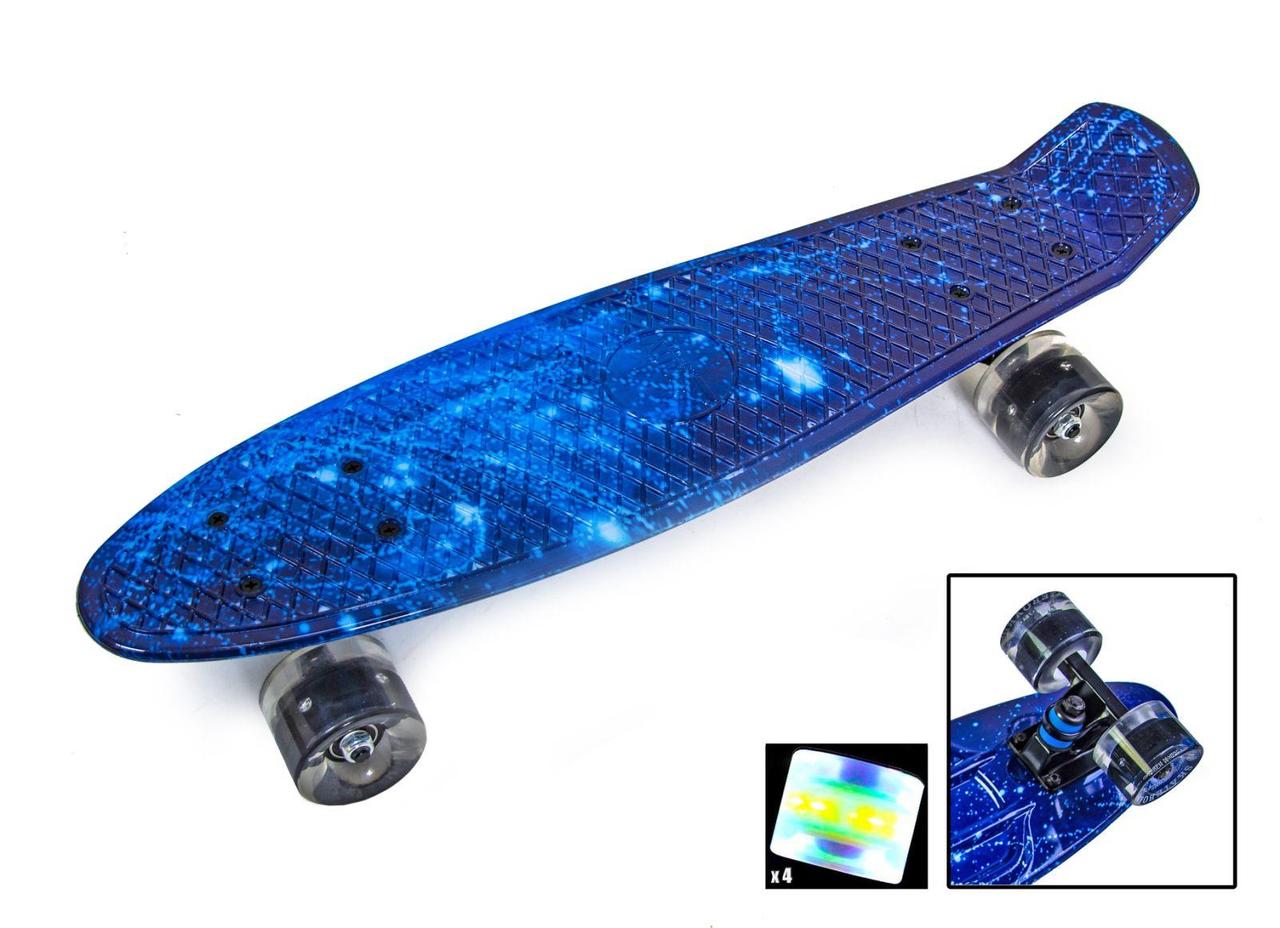 

Penny Board "Spice" светящиеся колеса усиленная дека пени борд легкий