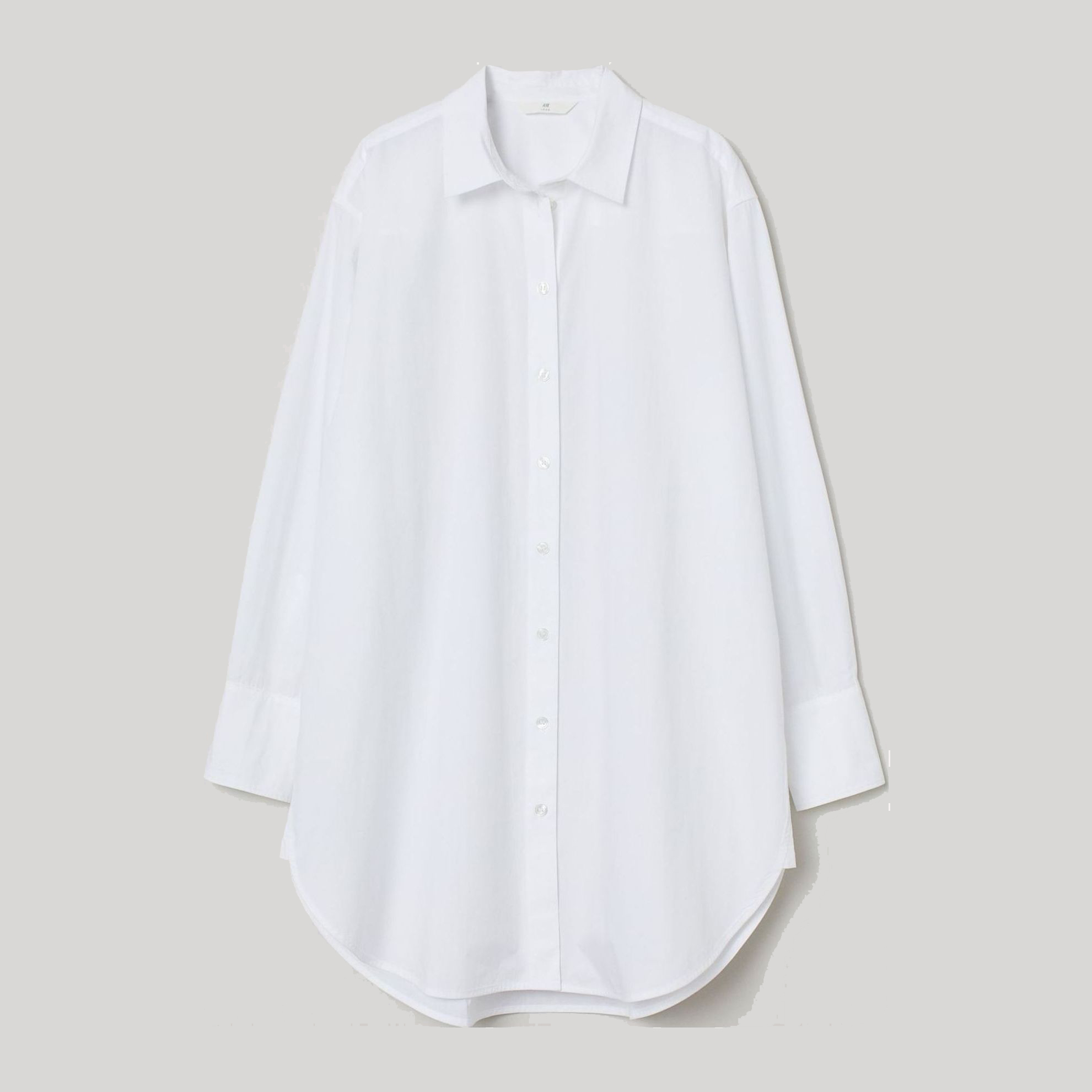 

Рубашка H&M 1406-9367842 S Белая