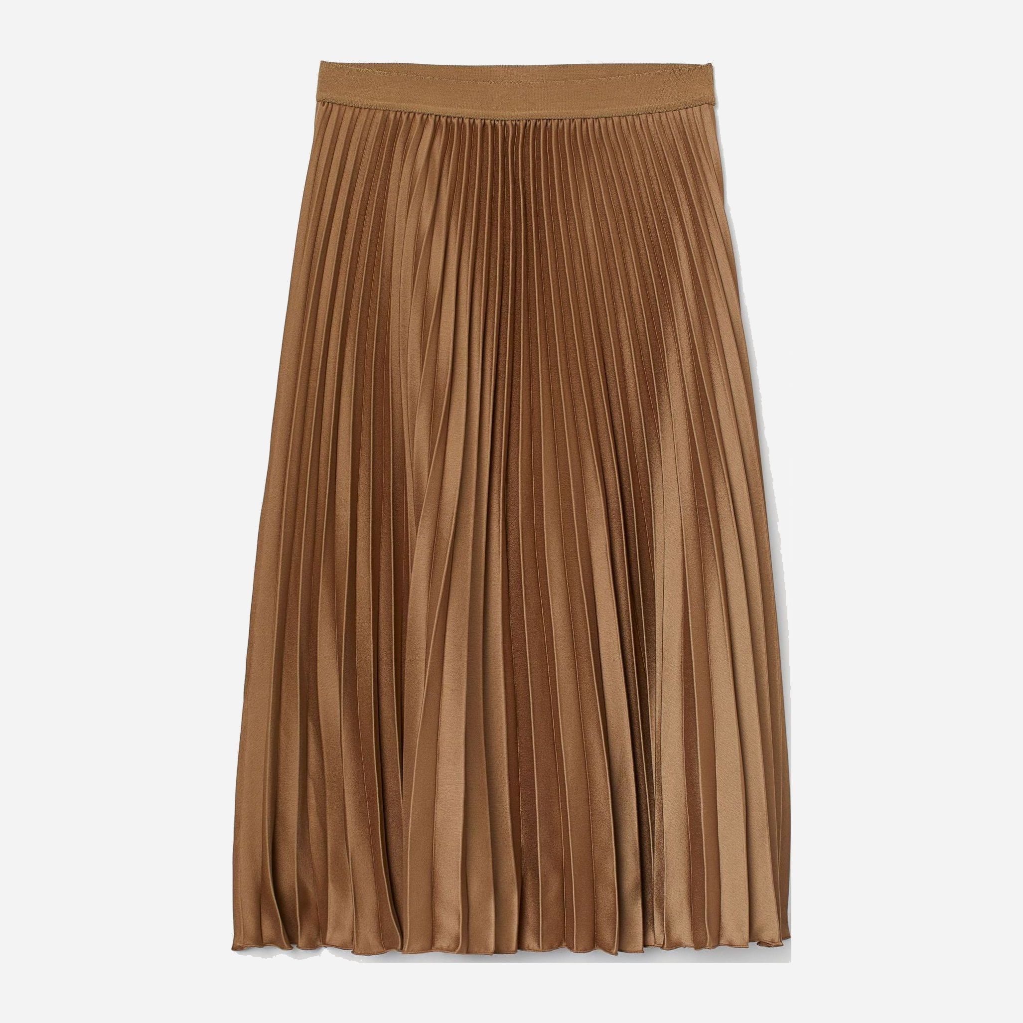 

Юбка H&M 611-8514001 XL Темно-бежевая