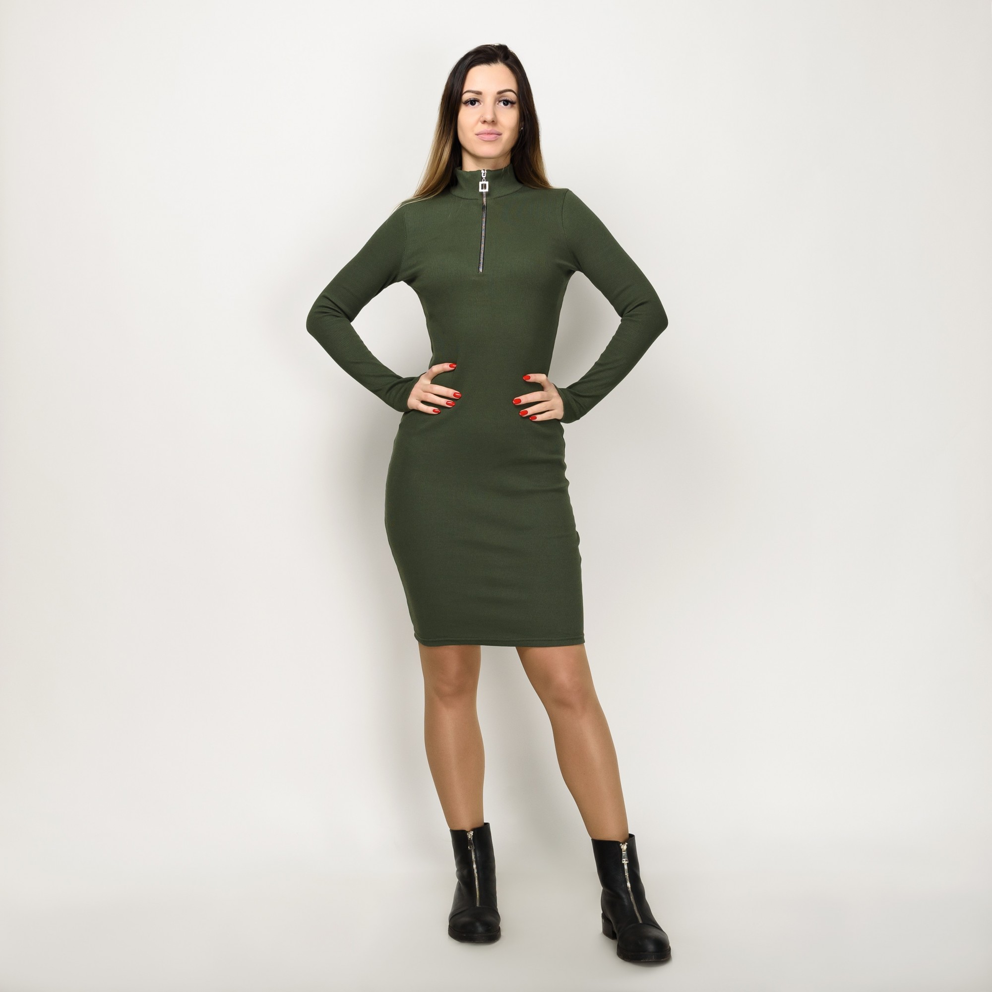 

Женское платье KENTI 19-003 Хаки S