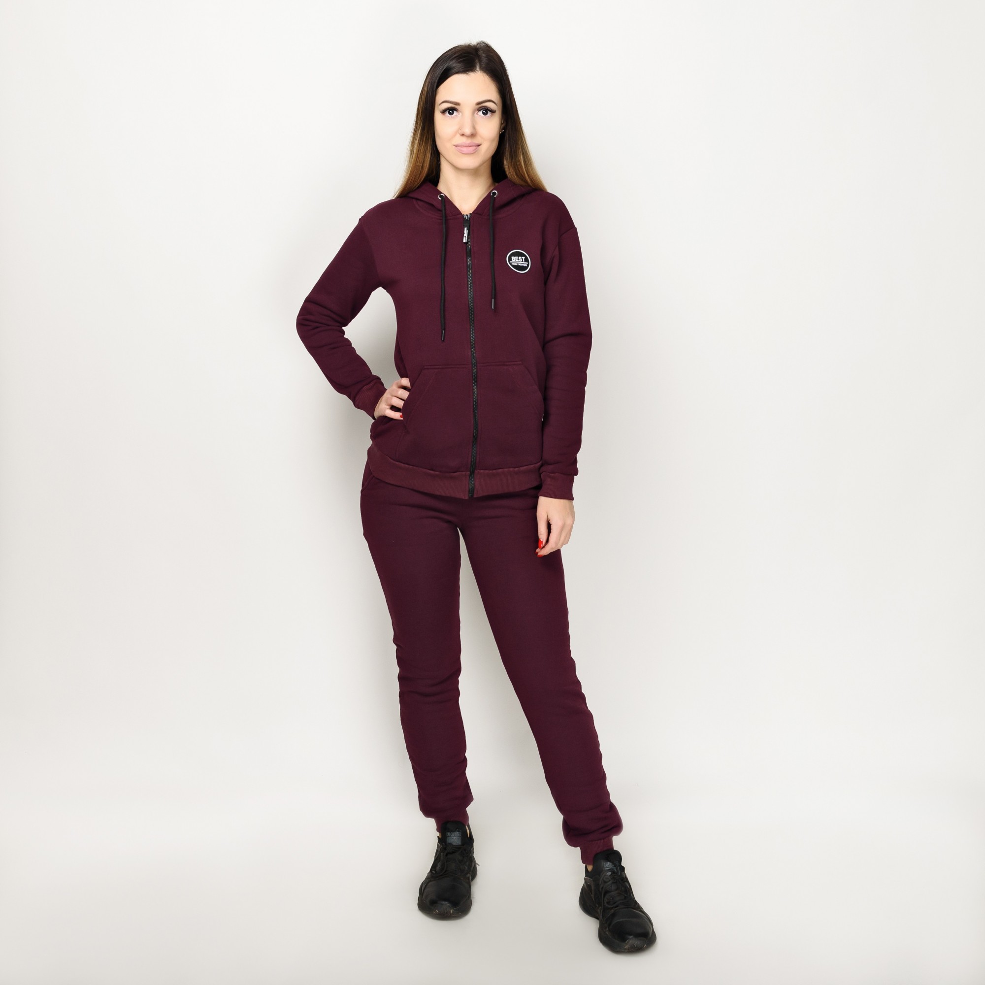 

Женский спортивный костюм KENTI 19-002 Вишневый S(44)