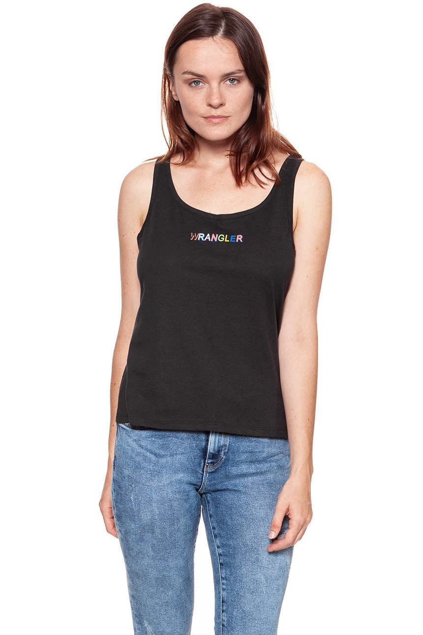 

Майка Wrangler Tank Regular Fit Черный S-00