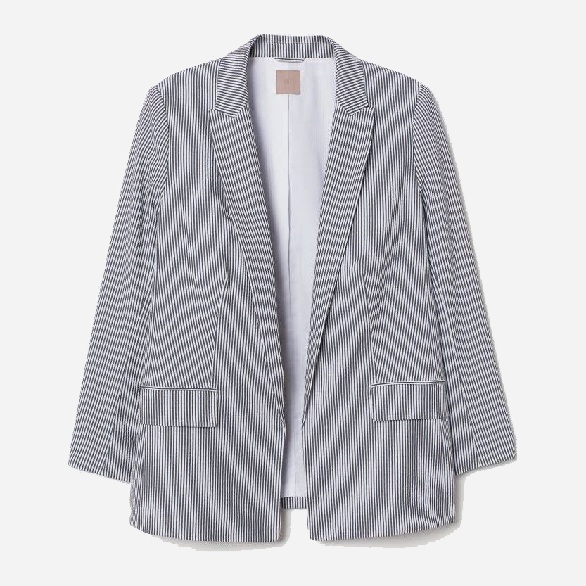 

Пиджак H&M 06-0672491-003 56 Белый (СА2000001847411)