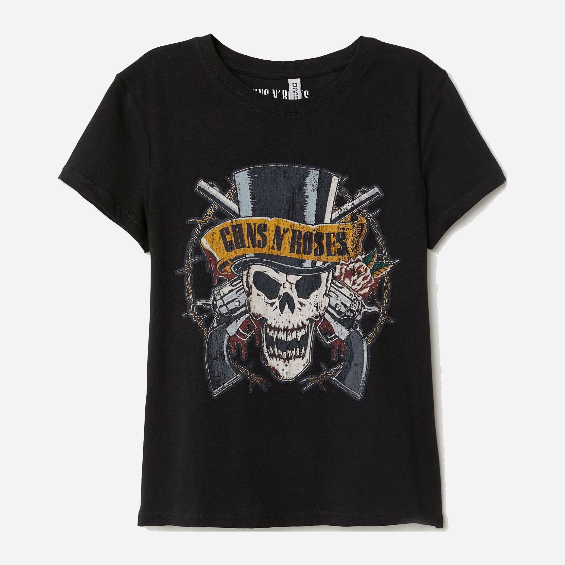 

Футболка H& 0533136-8  Черная, Футболка H&M 0533136-8 M Черная