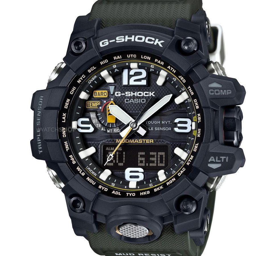 

Мужские часы Casio G-SHOCK Mudmaster Triple Sens GWG-1000-1A3ER