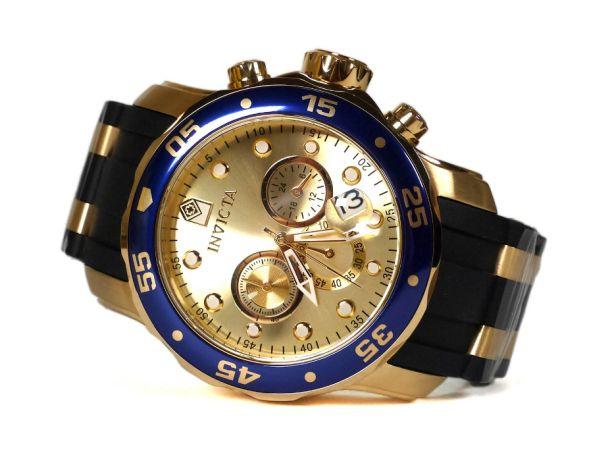 

Мужские часы Invicta 17881 Pro Diver Gold Tone