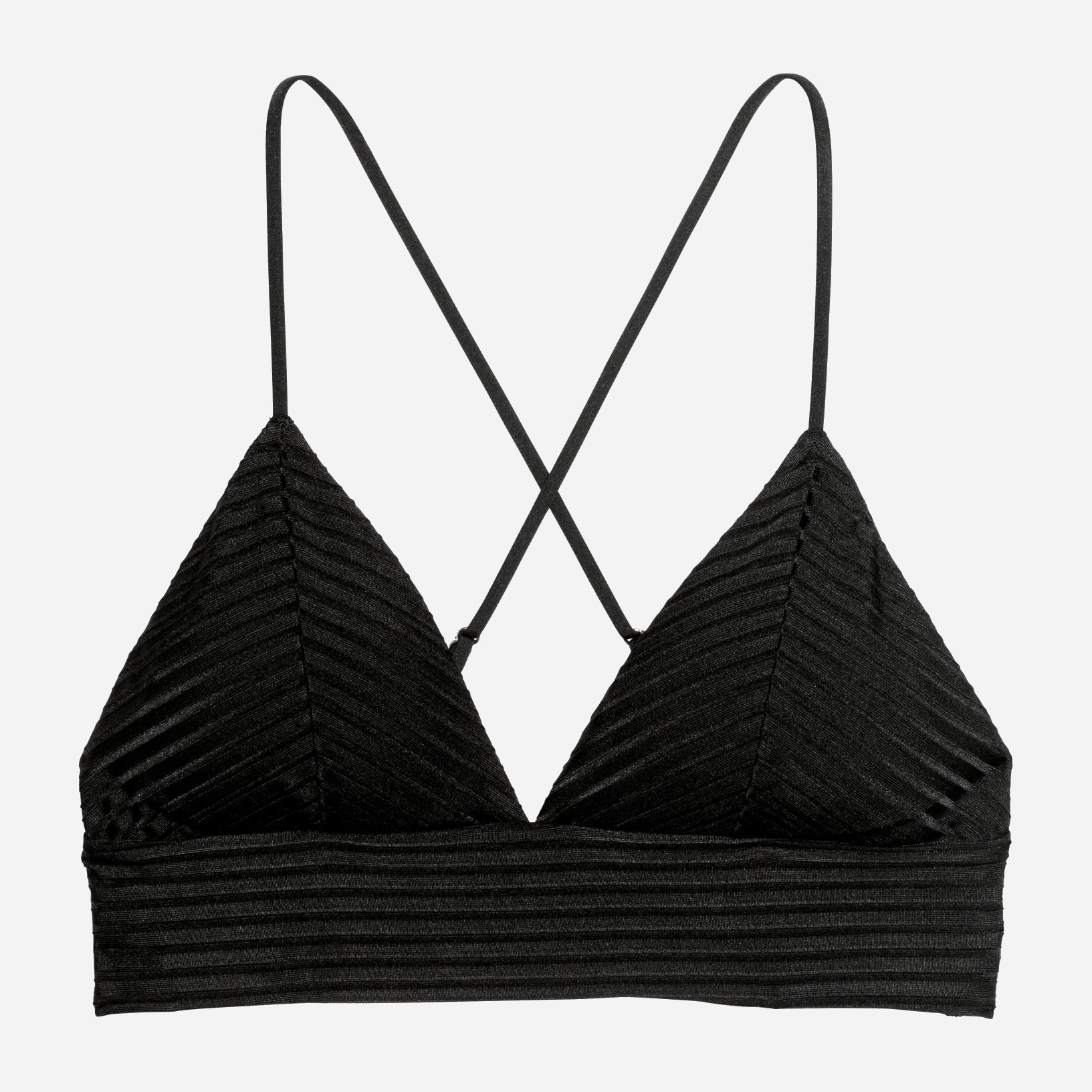 

Верхняя часть купальника H&M 0559619001  Черная, Верхняя часть купальника H&M 0559619001 36 Черная