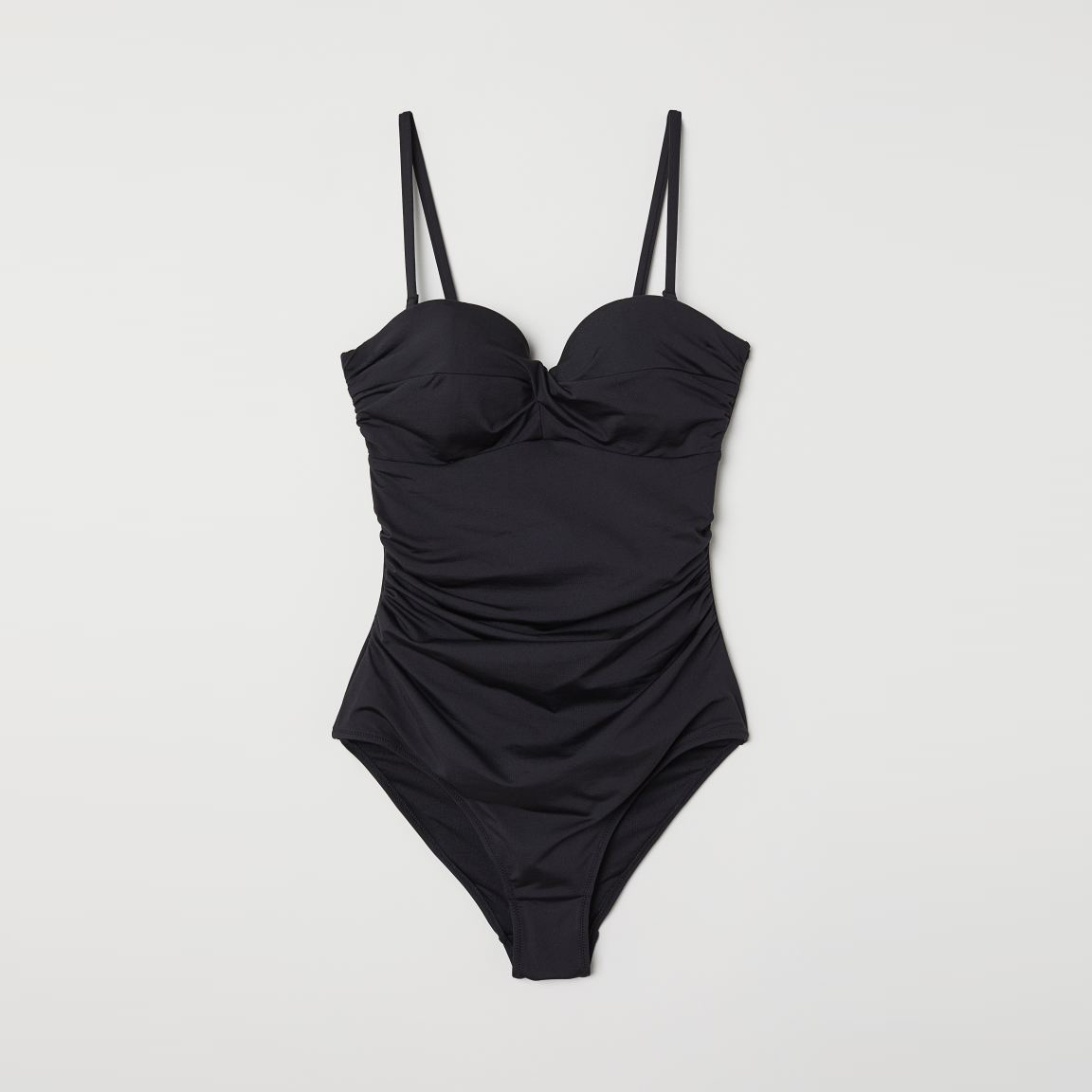

Купальник слитный женский H&M 0636505001 36 Черный