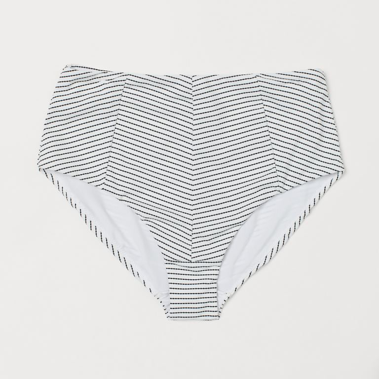 

Нижняя часть купальника H&M 0600886022 40 Белый/Черный полоска