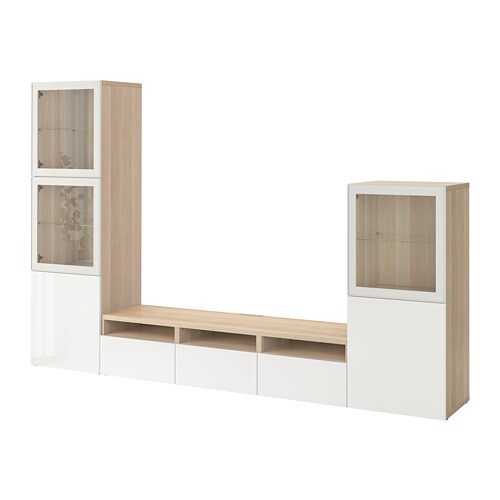 

Шкаф для ТВ IKEA БЕСТО под беленый дуб 993.308.03