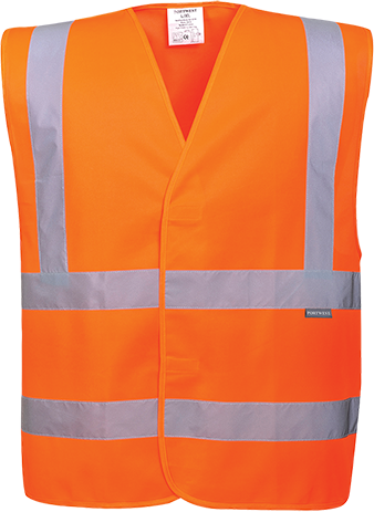 

Жилет светоотражающий Portwest C470 / Оранжевый, Жилет светоотражающий Portwest C470 L/XL Оранжевый