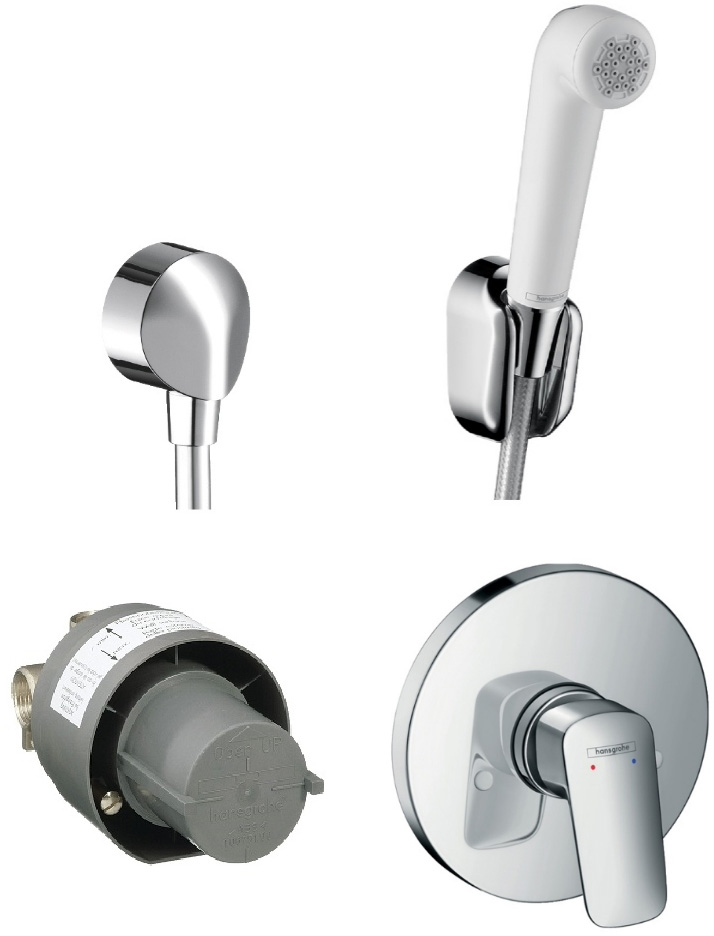 

Душевой гарнитур HANSGROHE Logis 1112019 (71666000+27454000+32127000)