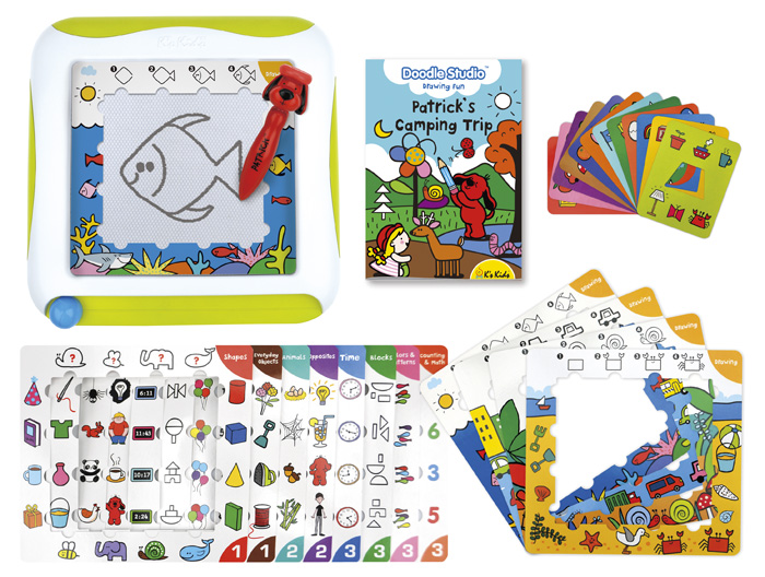 

Дошка для малювання з картками Ks Kids (KA10656-PG) (6603112)