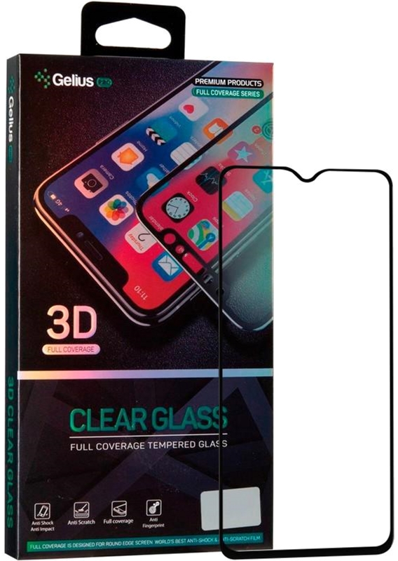 

Защитное стекло Gelius Pro для Xiaomi Redmi Note 8 Pro Black