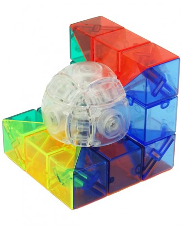

Кубик 3×3 MoYu Geo Cube B (Мою Гео Куб Б), прозорий, в блістері
