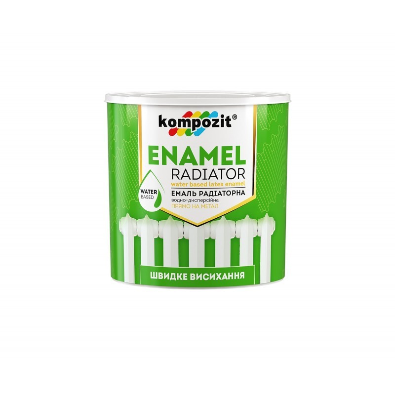 

Эмаль акриловая радиаторная Kompozit 3 л